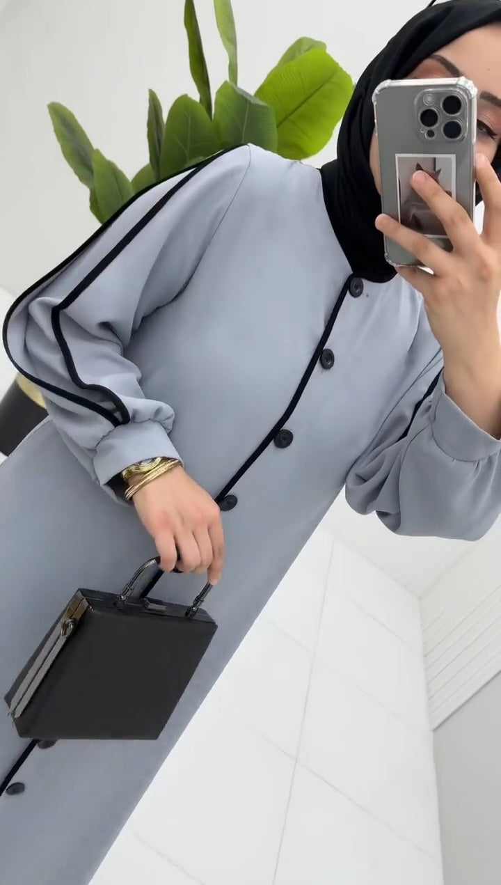 Abaya élégante au style turc moderne