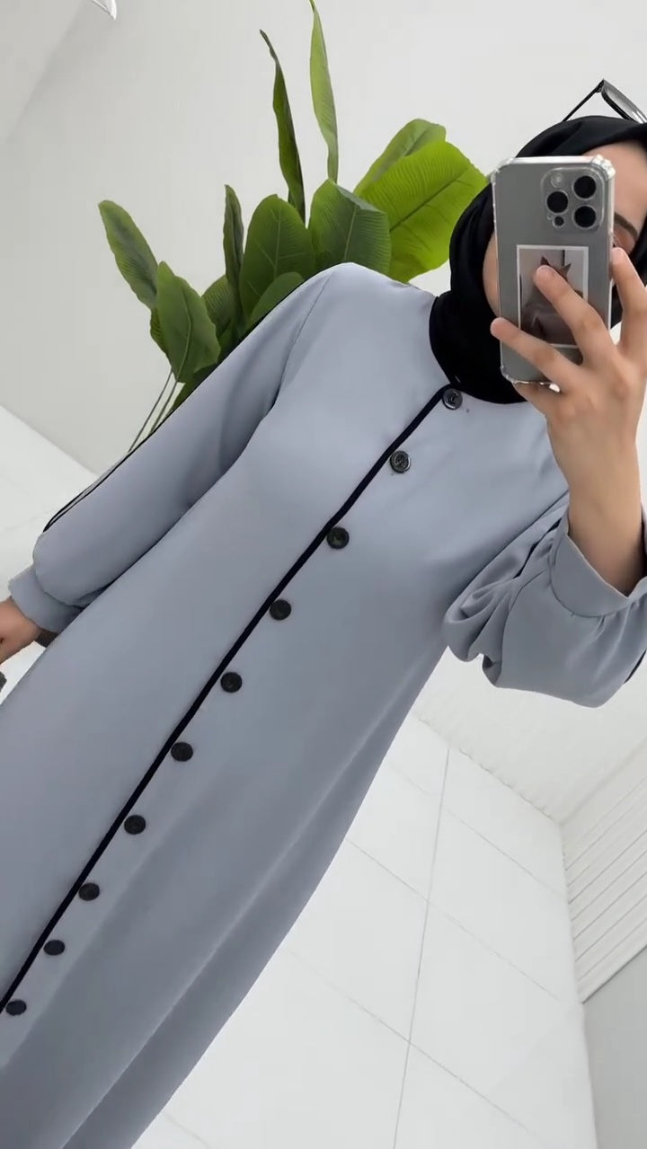 Abaya élégante au style turc moderne
