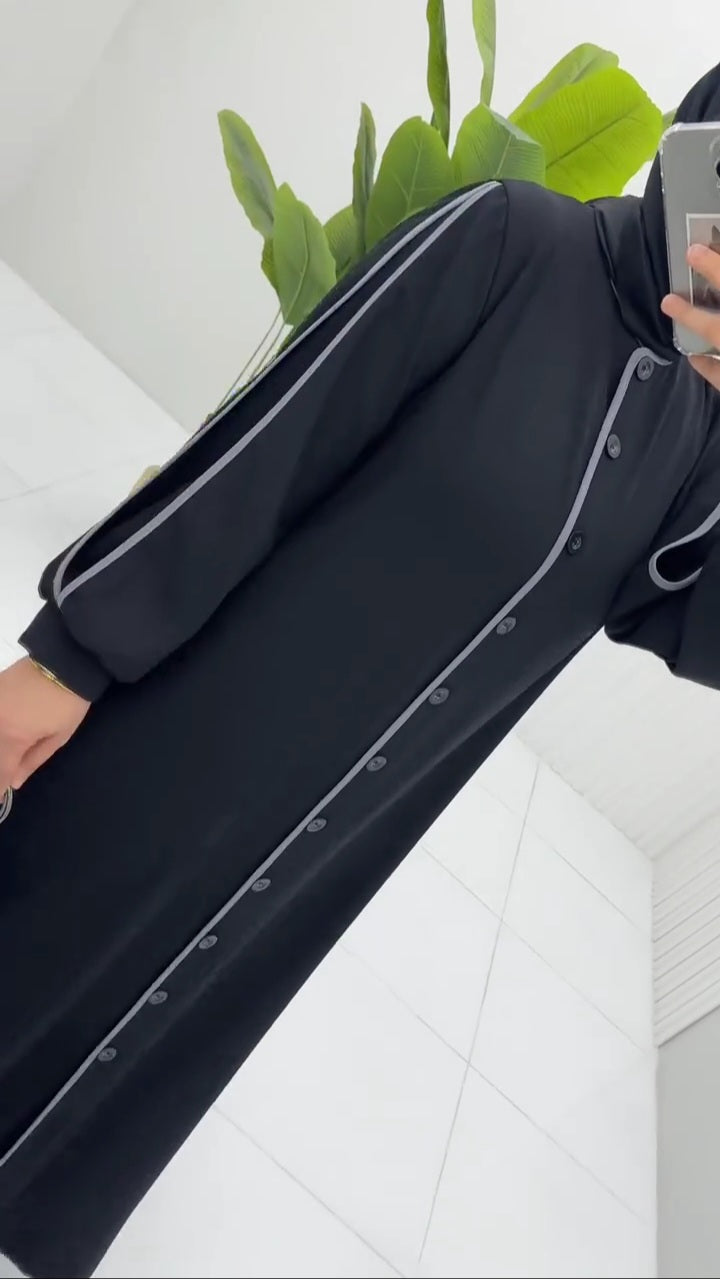 Abaya élégante au style turc moderne