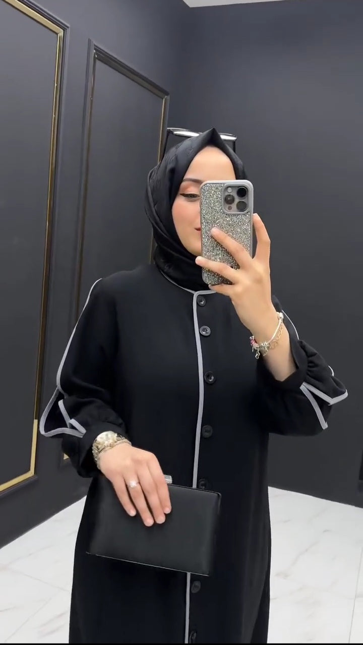 Abaya élégante au style turc moderne