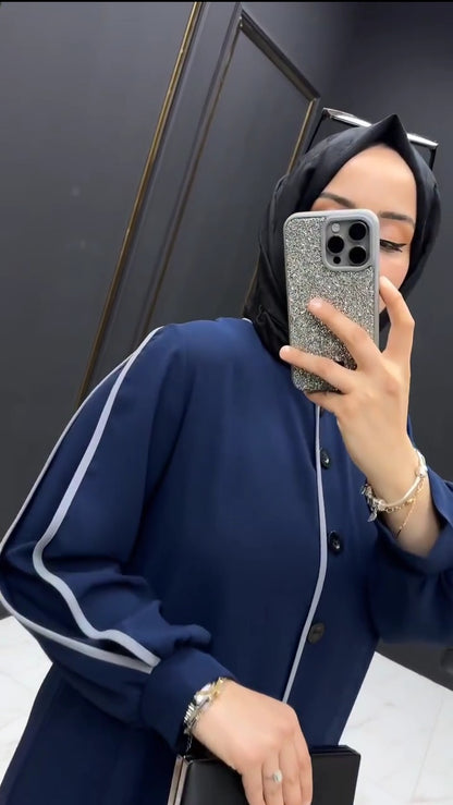 Abaya élégante au style turc moderne