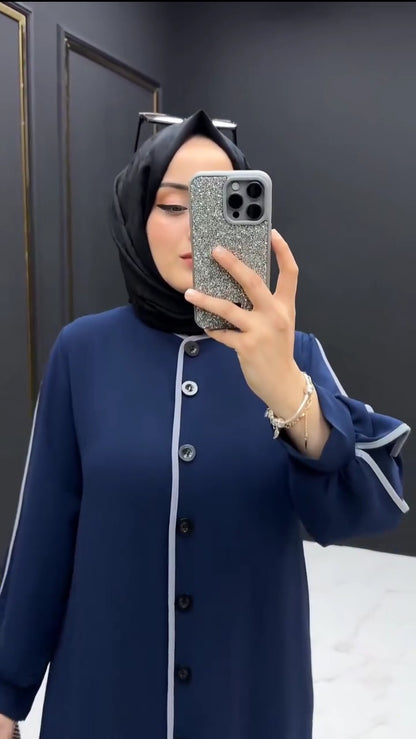 Abaya élégante au style turc moderne