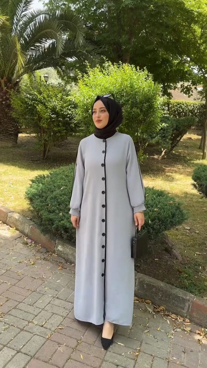 Abaya élégante au style turc moderne